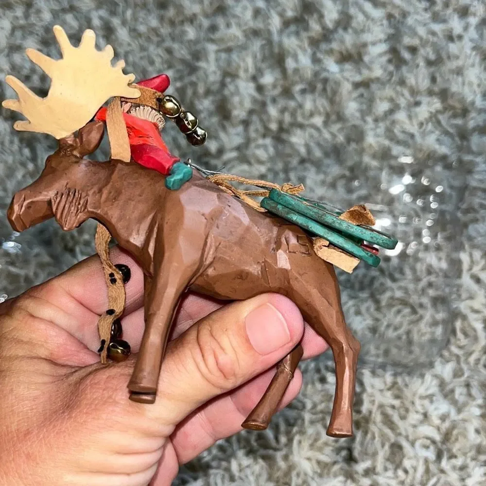 HALLMARK  KEEPSAKE LEADING THE WAY  FOLK ART AMERICANA COLLECTION
